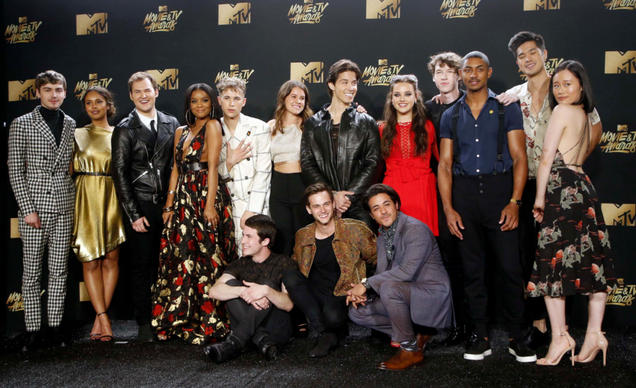 Los personajes de la serie.